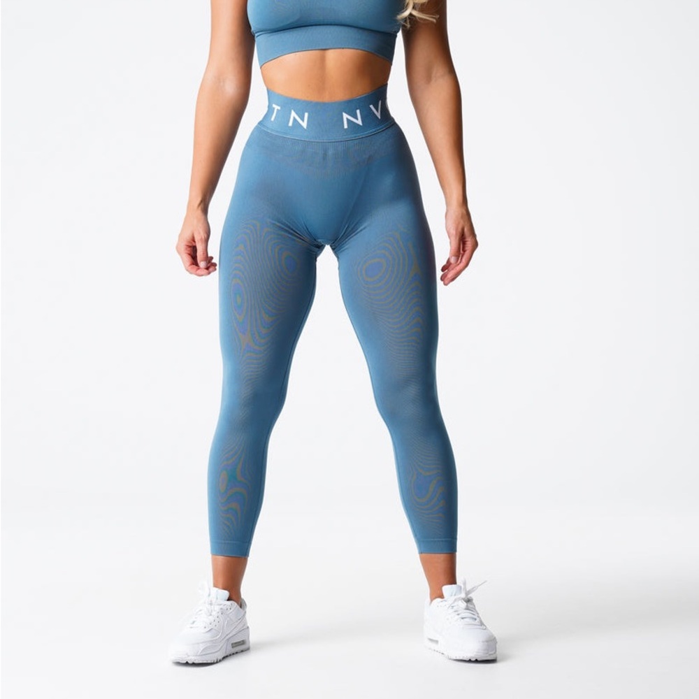 NVGTN Seamless Blue Leggings